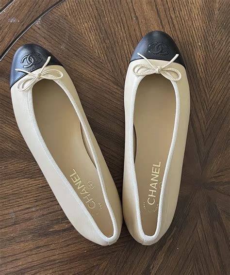 chanel ballet flats real or fake|chanel ballet shoes review.